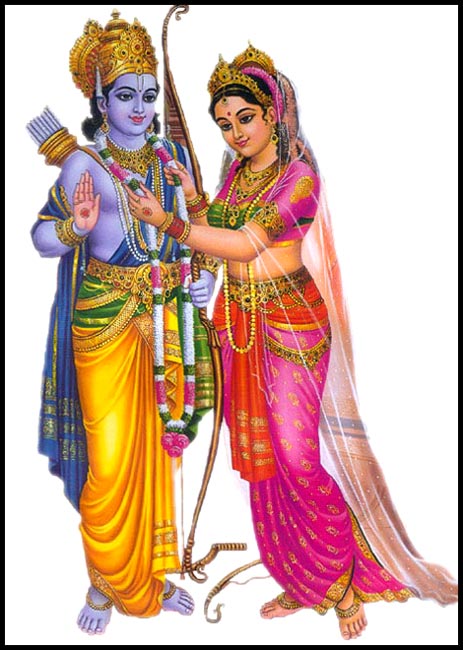 rama and sita. Sita